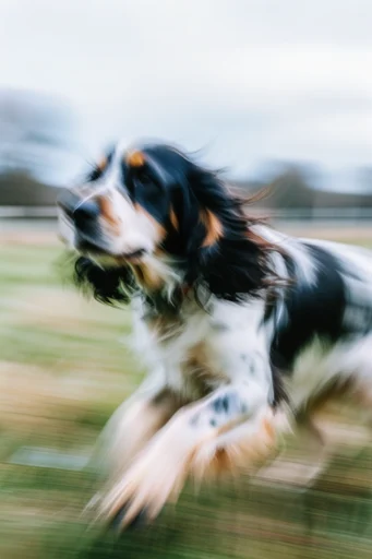 Kinetic Velocity Blur style reference image — abstract velocity