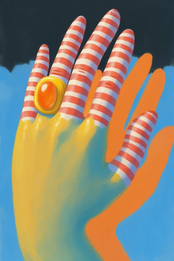 Vibrant Anime Nostalgia style reference image — towering cumulus clouds