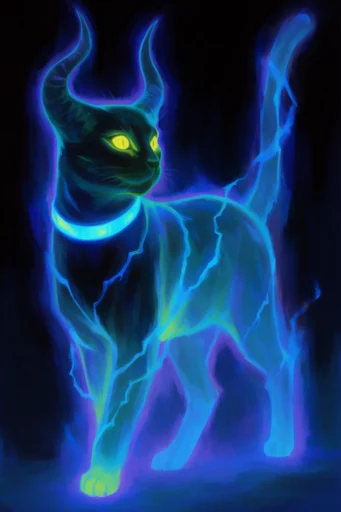 Luminous Spectral Noir style reference image — ethereal atmospheric depth
