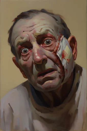 Visceral Baroque Realism style reference image — earthy color palette