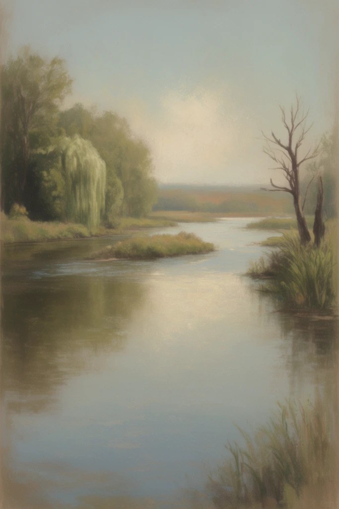 Ethereal Pastel Surrealism style AI image example 2