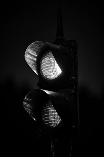 Monochrome Gothic Chiaroscuro style reference image — chiaroscuro lighting