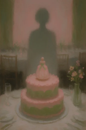 Ethereal Gothic Tonalism style reference image — muted monochromatic palette