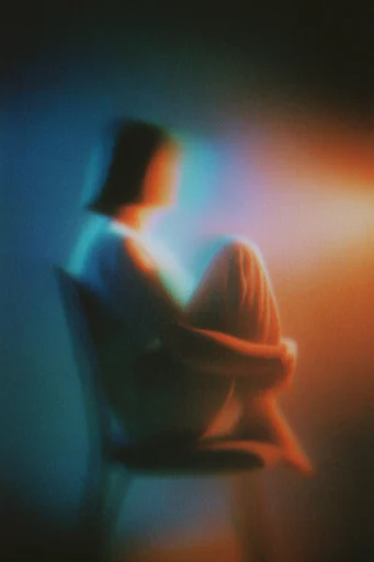 Luminous Analog Dissociation style reference image — extreme motion blur