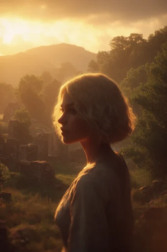 Cinematic Mythic Inferno style reference image — atmospheric haze