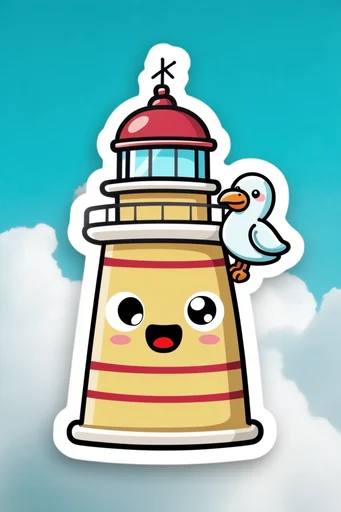 Playful Rubber-Hose Pop style reference image — die-cut sticker style
