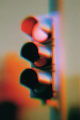Ethereal Thermal Dreamscape style reference image — chromatic aberration