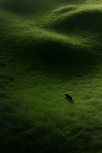Surreal Velvet Landscapes style AI image example 3