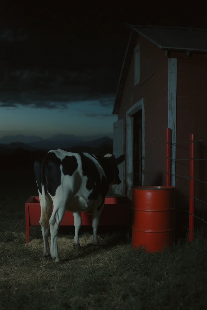 Cinematic Urban Nocturne style AI image example 3
