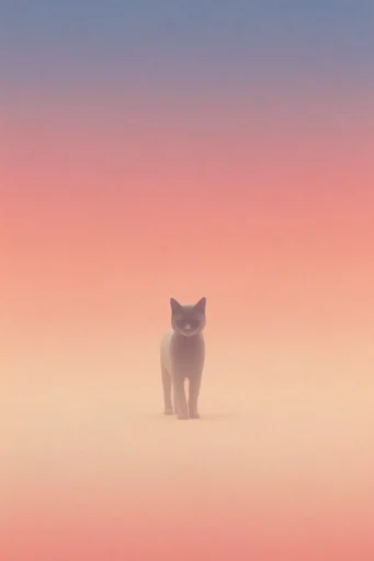 Serene Pastel Minimalism style reference image — symmetrical composition