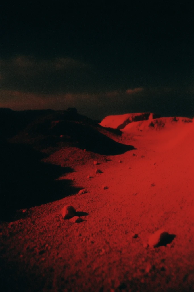 Crimson Noir Nocturne style AI image example 2