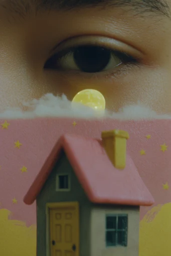 Intimate Macro Realism style AI image example 4