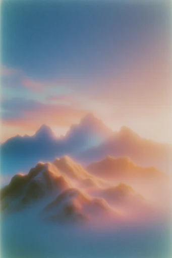 Ethereal Pastel Dreamscape style reference image — shallow depth of field