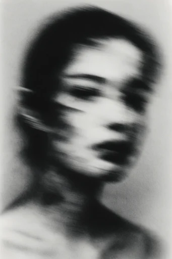 Kinetic Spectral Noir style reference image — tactile film grain