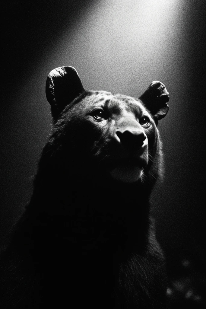 Cinematic Noir Chiaroscuro style AI image example 3