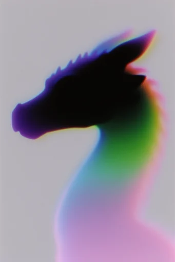 Chromatic Liminal Aura style reference image — soft-focus blur