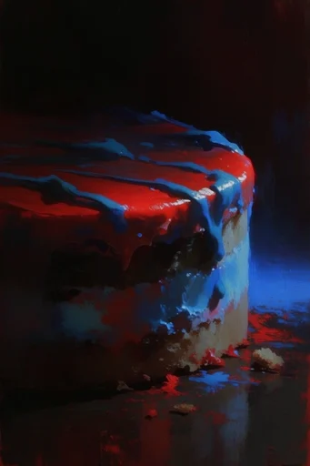 Luminous Noir Expressionism style reference image — high-contrast noir atmosphere