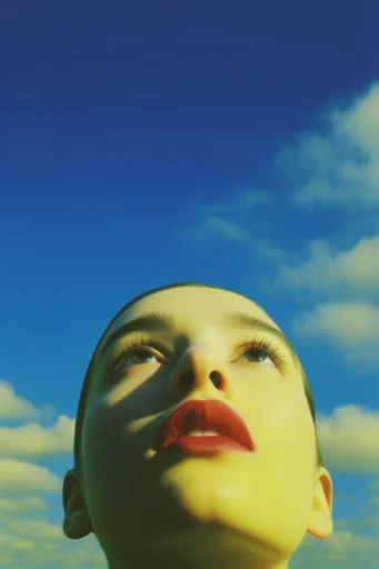 Vivid Liminal Surrealism style reference image — harsh direct sunlight