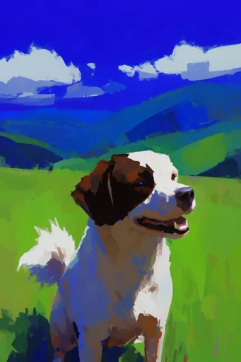 Luminous Painterly Solitude style reference image — high contrast lighting