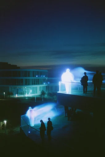 Luminescent Nocturnal Etherealism style reference image — bioluminescent glow