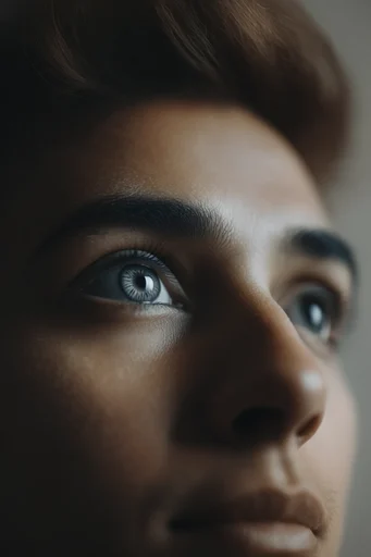 Luminous Ocular Macro moodboard — generate AI images in this style