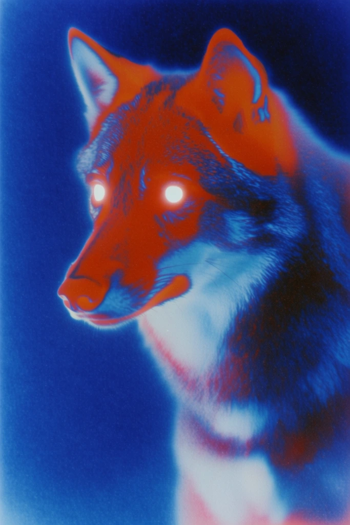 Luminescent Thermal Etherealism style AI image example 3