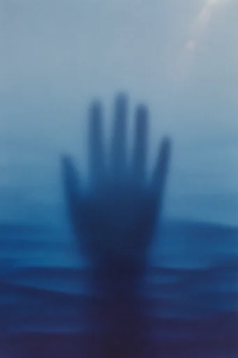 Ethereal Cobalt Minimalism style reference image — soft-focus abstraction