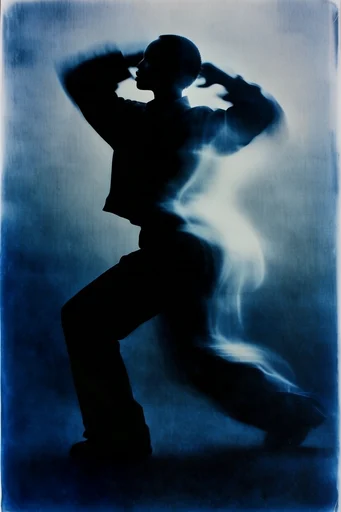 Ethereal Nocturnal Motion moodboard — generate AI images in this style