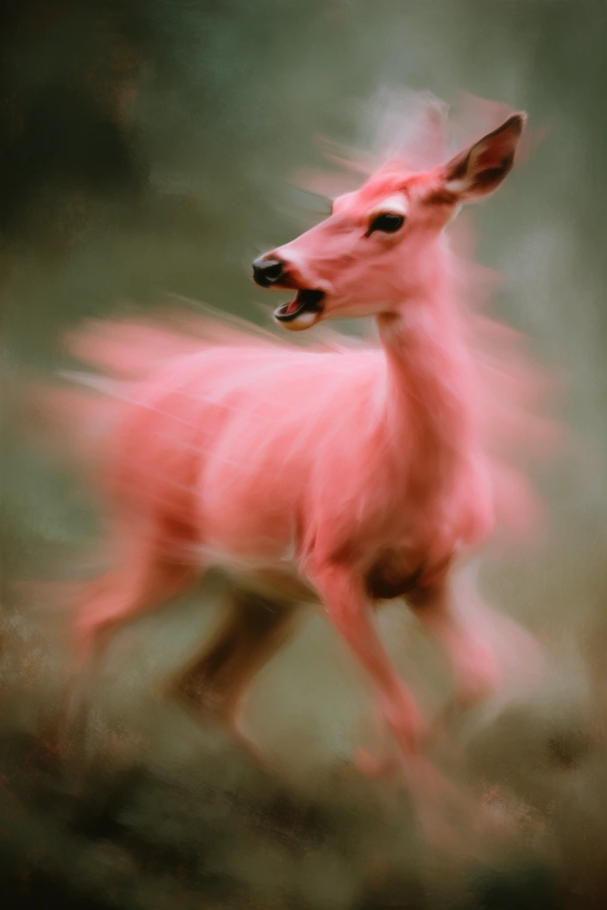 Ethereal Kinetic Surrealism style AI image example 3