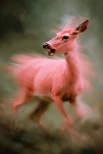 Ethereal Kinetic Surrealism style AI image example 3