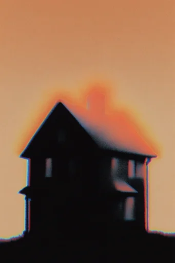 Thermal Ethereal Noir style AI image example 4