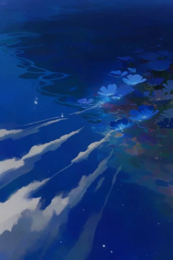 Luminous Oceanic Dreamscape style reference image — submerged fantasy