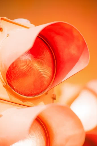 Luminous Thermal Dreamscape style reference image — glowing amber and tangerine hues