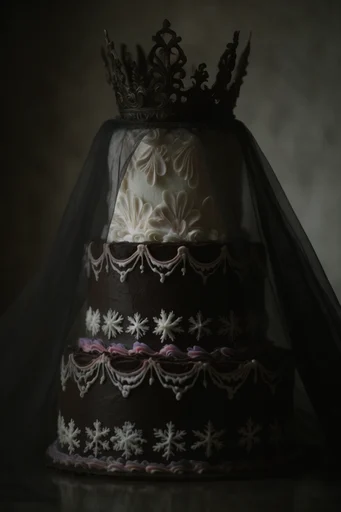Cinematic Gothic Noir style reference image — muted color palette