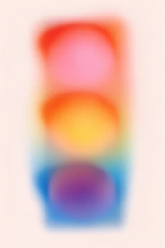 Chromatic Thermal Surrealism style reference image — saturated chromatic gradient