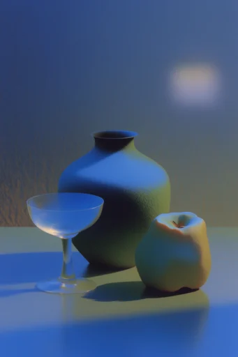 Ethereal Pastoral Minimalism style reference image — vast horizon line