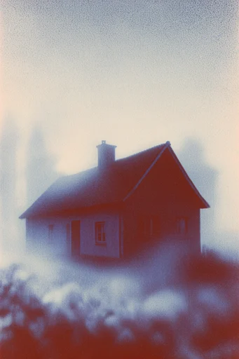 Ethereal Grain Noir style AI image example 4