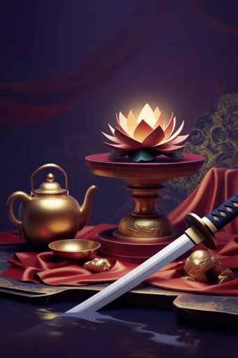 Cinematic Stylized Fantasy style reference image — cinematic lighting