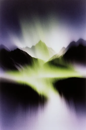Ethereal Motion Blur style reference image — motion blur