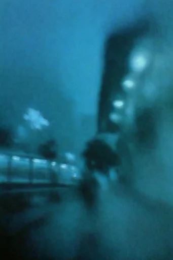 Monochromatic Ethereal Blur style reference image — monochromatic cobalt blue