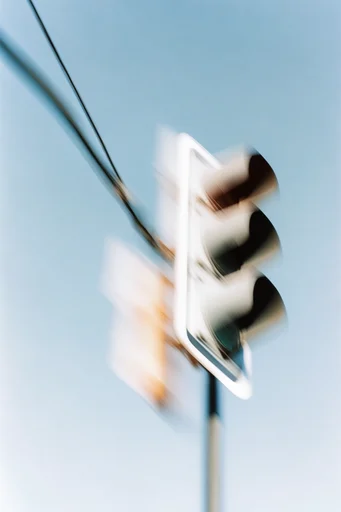 Kinetic Cobalt Motion style reference image — cobalt blue lighting