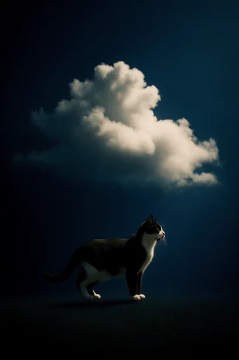 Ethereal Surrealist Minimalism style reference image — trompe l'oeil