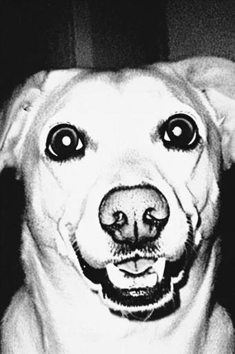 Gritty Analog Monochrome style reference image — chiaroscuro