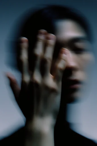 Ethereal Kinetic Fragmentation style reference image — motion blur