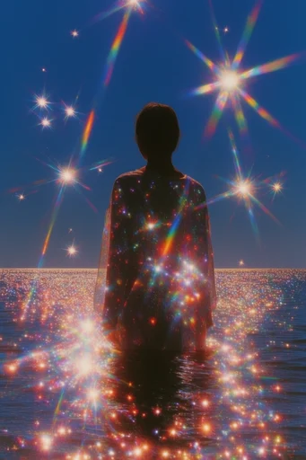 Prismatic Twilight Dreamscape moodboard — generate AI images in this style
