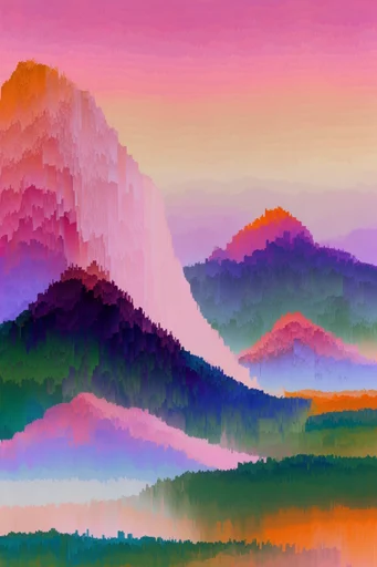 Corrupted Neon Dreamcore style reference image — synthwave aesthetic
