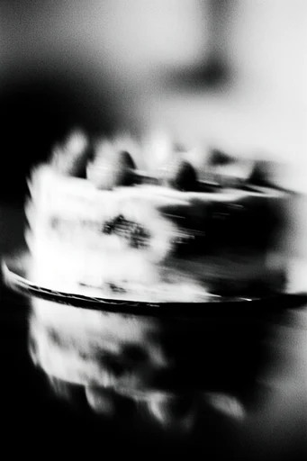 Kinetic Noir Realism style reference image — ghostly silhouettes