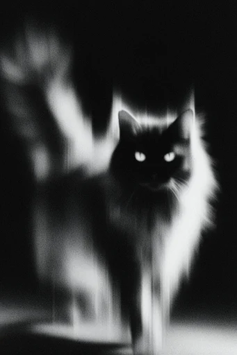 Ethereal Spectral Noir style reference image — dark atmospheric noir