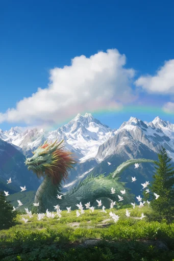 Luminous Liminal Landscapes style reference image — surreal digital realism