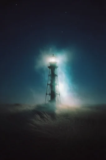 Luminous Nocturnal Mysticism style reference image — atmospheric fog
